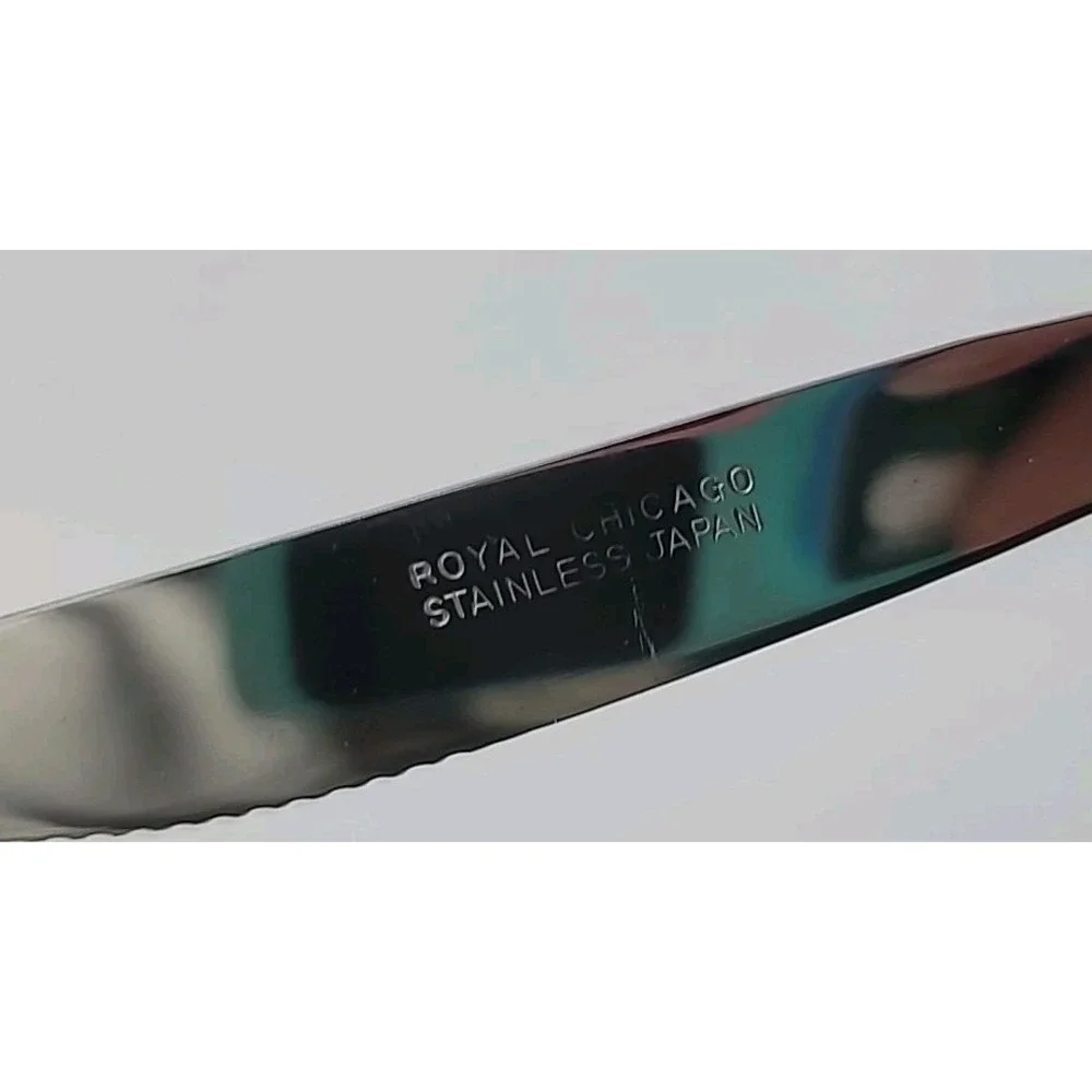 12 NEW Royal‎ Chicago Windsor Stainless Dinner Knife Restaurant Quality Flatware